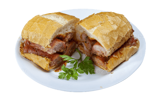 Sausage Parmigiana Sandwich